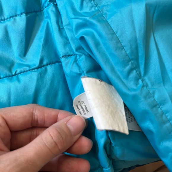 Patagonia 800 Fill Down Sweater Puffer Jacket - Women's Size S - Blue - Picture 9 of 13
